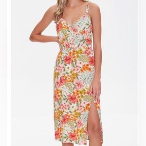 Forever 21 Floral Midi Dress